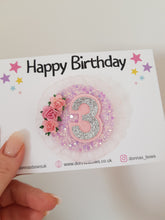 Load image into Gallery viewer, Frilly Birthday Badge - UNIQUE
