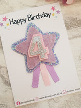 Load image into Gallery viewer, Rosette Birthday Badge