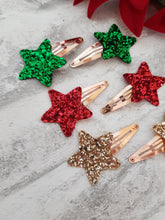 Load image into Gallery viewer, Star Snap Clips