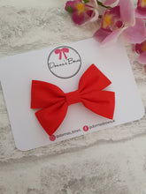 Load image into Gallery viewer, Red Cotton Bow