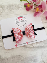 Load image into Gallery viewer, Pink Polka Dot Bow