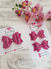 Load image into Gallery viewer, Pink Glitter Bow
