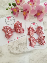 Load image into Gallery viewer, Mid Pink/Dusky Pink Bow