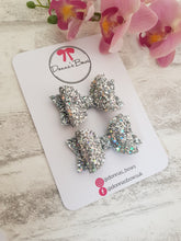 Load image into Gallery viewer, Holographic Silver Bow