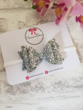 Load image into Gallery viewer, Holographic Silver Bow