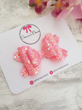 Load image into Gallery viewer, Pink Sparkly Glitter Bow