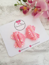 Load image into Gallery viewer, Pink Sparkly Glitter Bow
