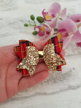 Load image into Gallery viewer, Tartan Hairbow