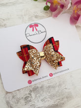 Load image into Gallery viewer, Tartan Hairbow