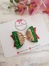 Load image into Gallery viewer, Festive Glitter Bow