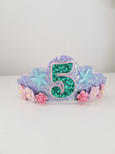 Load image into Gallery viewer, Mermaid Birthday Tiara