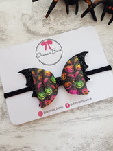 Load image into Gallery viewer, Neon Halloween Bow