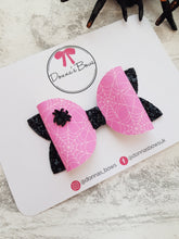 Load image into Gallery viewer, Pink Spider Bow