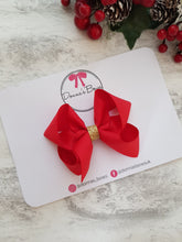 Load image into Gallery viewer, Red Boutique Bow