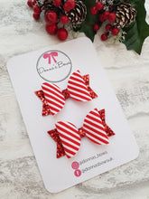 Load image into Gallery viewer, Candy Cane Pigtails