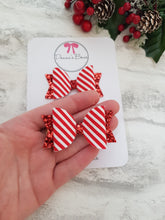 Load image into Gallery viewer, Candy Cane Pigtails