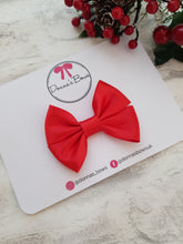 Load image into Gallery viewer, Red Satin Bow