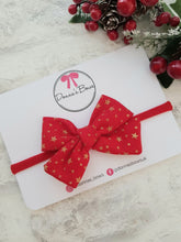 Load image into Gallery viewer, Cotton Christmas Bow