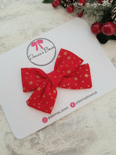 Load image into Gallery viewer, Cotton Christmas Bow