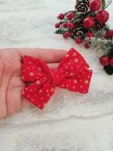 Load image into Gallery viewer, Cotton Christmas Bow