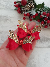 Load image into Gallery viewer, Reindeer Pigtails