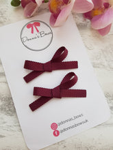 Load image into Gallery viewer, Bungundy Pigtails