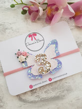 Load image into Gallery viewer, Butterfly Birthday Bow