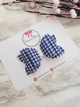 Load image into Gallery viewer, Gingham School Bows