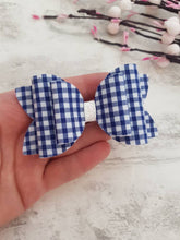 Load image into Gallery viewer, Gingham School Bows