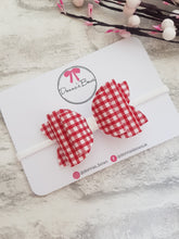 Load image into Gallery viewer, Gingham School Bows