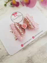 Load image into Gallery viewer, Princess Rose Bow