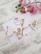 Load image into Gallery viewer, Gold Birthday Bow
