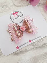 Load image into Gallery viewer, Princess Rose Bow