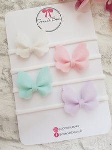 Pastel Butterfly Bows