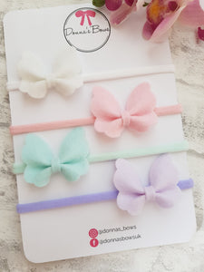 Pastel Butterfly Bows