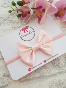 Pink Satin Bow