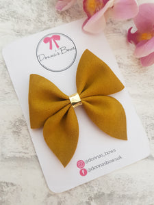 Mustard Sailor Bow