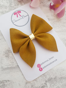 Mustard Sailor Bow