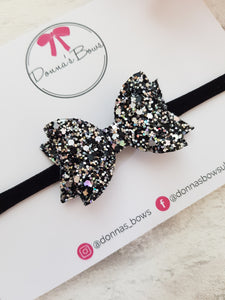 Holographic Black Headband