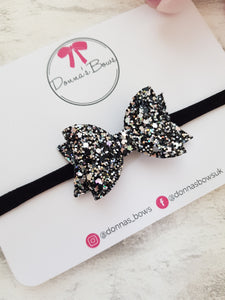 Holographic Black Headband