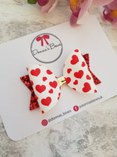 Load image into Gallery viewer, Valentine Heart Bow
