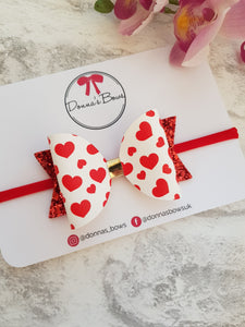 Valentine Heart Bow