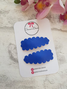 Royal Blue Snap Clips