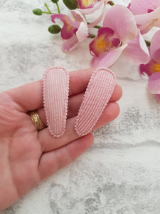 Pink Cord Snapclips