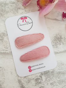 Pink Cord Snapclips