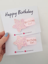 Load image into Gallery viewer, Birthday Girl Clip or Badge
