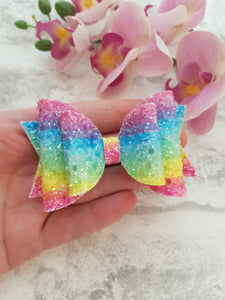 Bright Ombre Hairbow