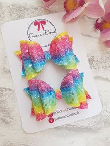 Bright Ombre Hairbow