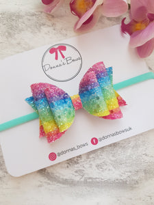 Bright Ombre Hairbow