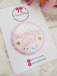 Shaker Birthday Badge